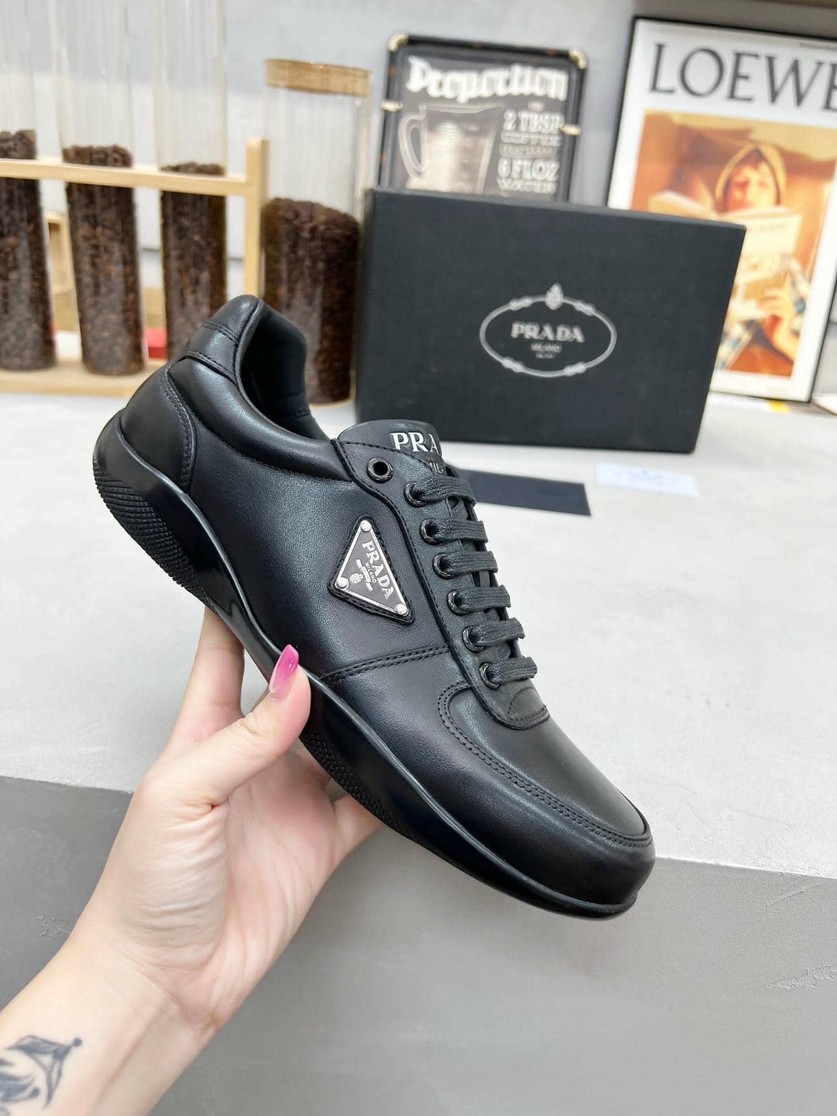 Leather Shoe-36